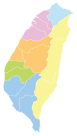 台灣地圖-map
